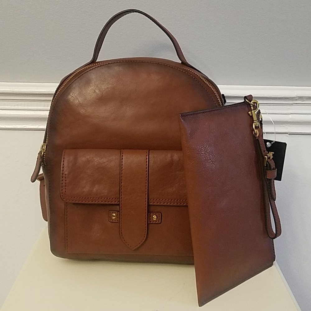 Frye Olivia mini backpack w/wristlet